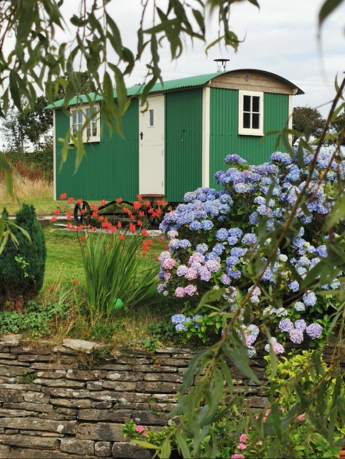 Toms Hut And Robins Rest Shepherd Huts Near 韦德布里奇 外观 照片